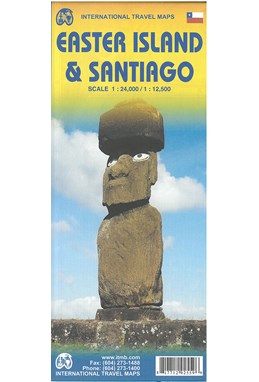 Easter Island & Santiago, International Travel Maps