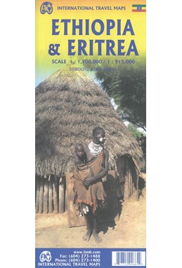 Ethiopia & Eritrea, International Travel Maps