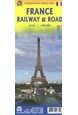 France Railway & Road, International Travel Maps