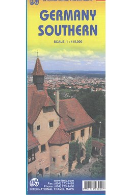 Germany Southern, International Travel Maps