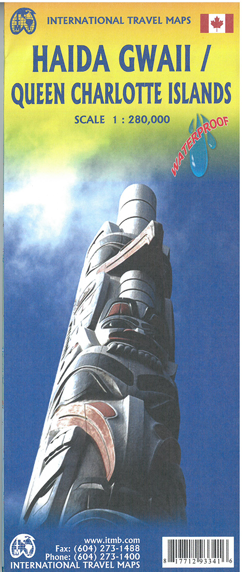 Haida Gwaii - Queen Charlotte Island & British Columbias Coast, International Travel Maps