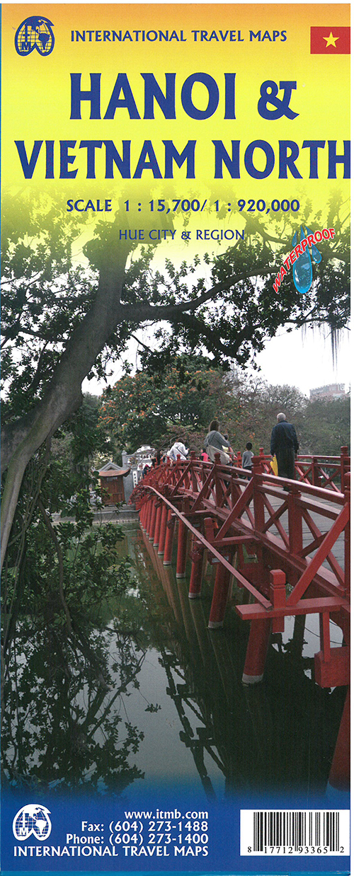 Hanoi & Vietnam North, International Travel Map