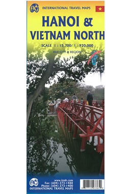 Hanoi & Vietnam North, International Travel Map