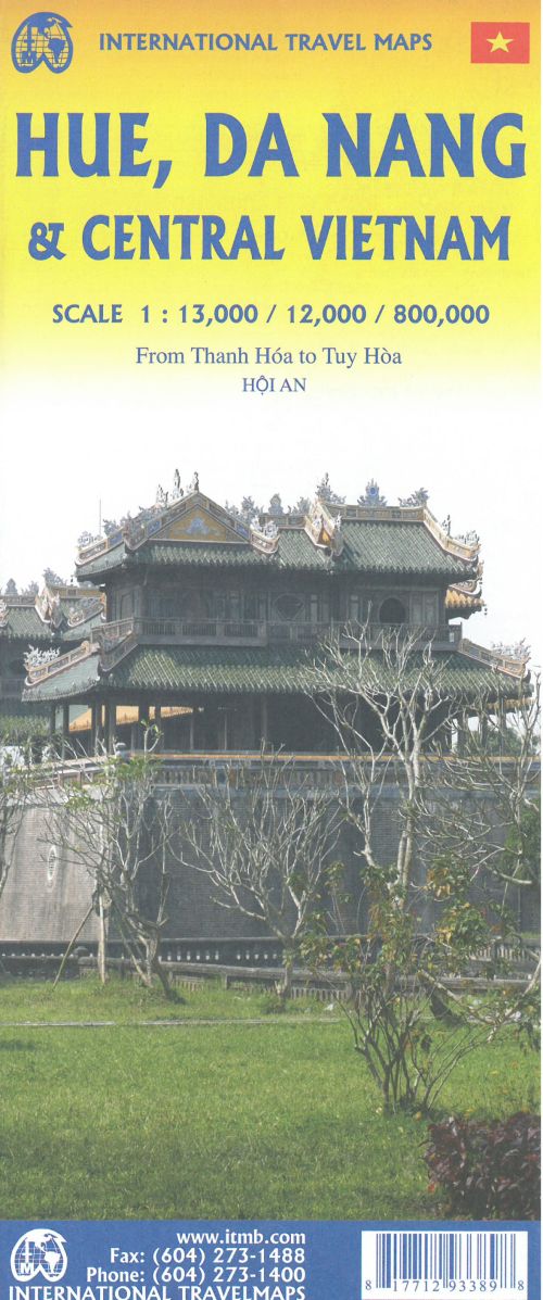 Hue, Da Nang & Central Vietnam, International Travel Maps