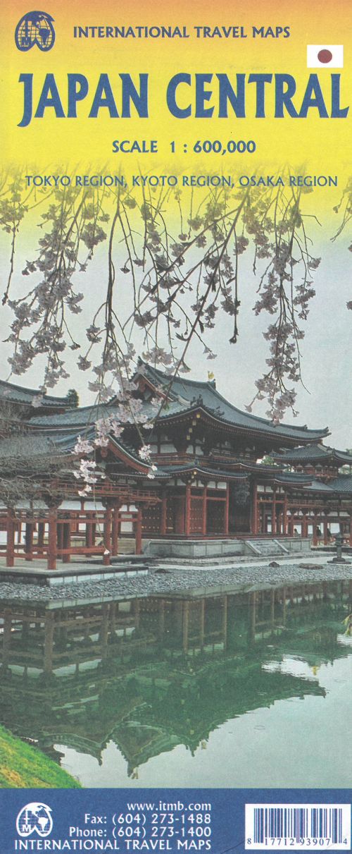 Japan Central, International Travel Maps