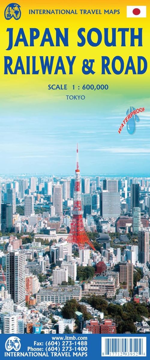 Japan South Railway & Road, International Travel Map