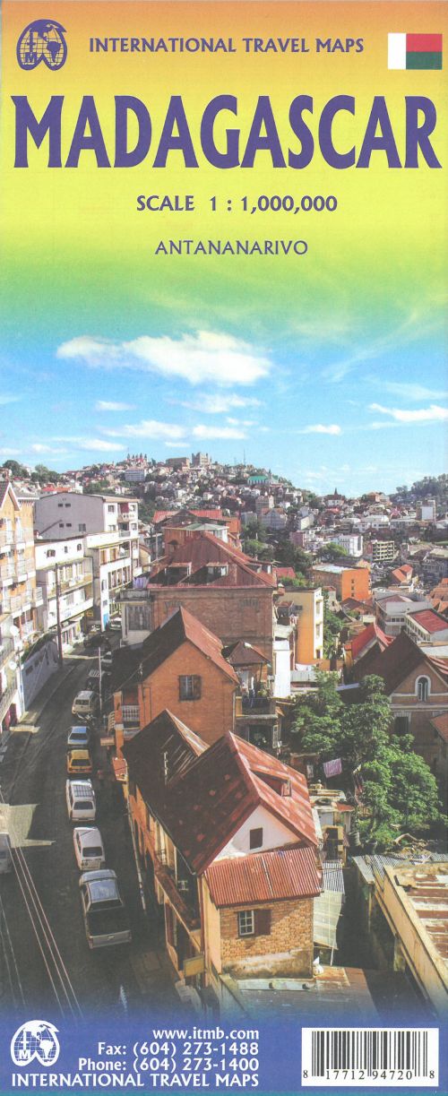 Madagascar, International Travel Map