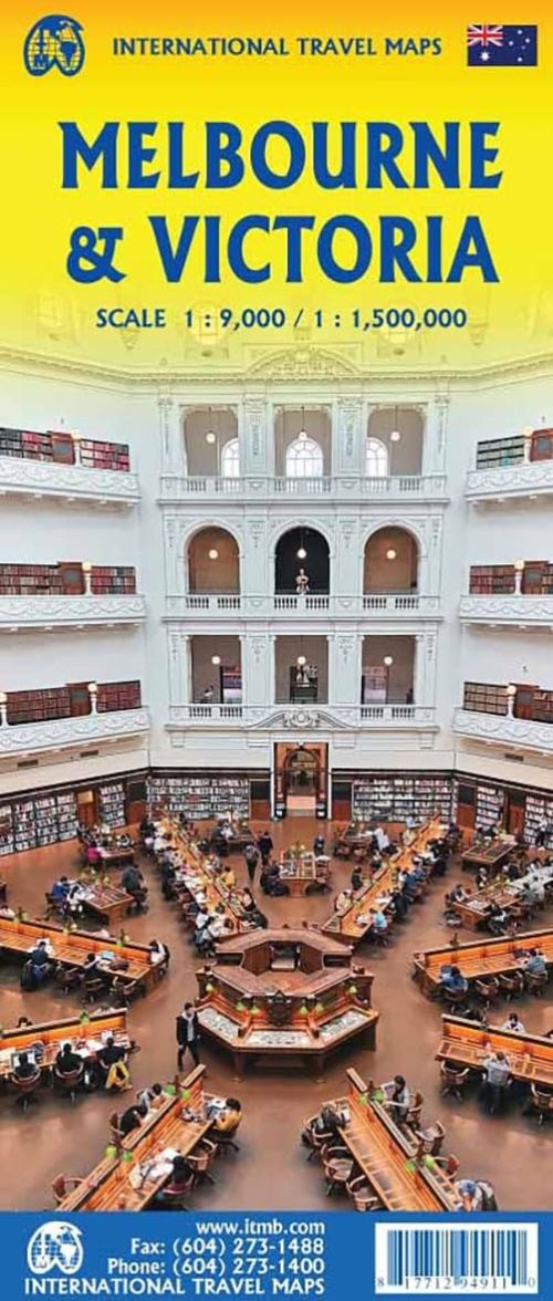 Melbourne & Victoria, International Travel Maps 1:9.000/1.500.000