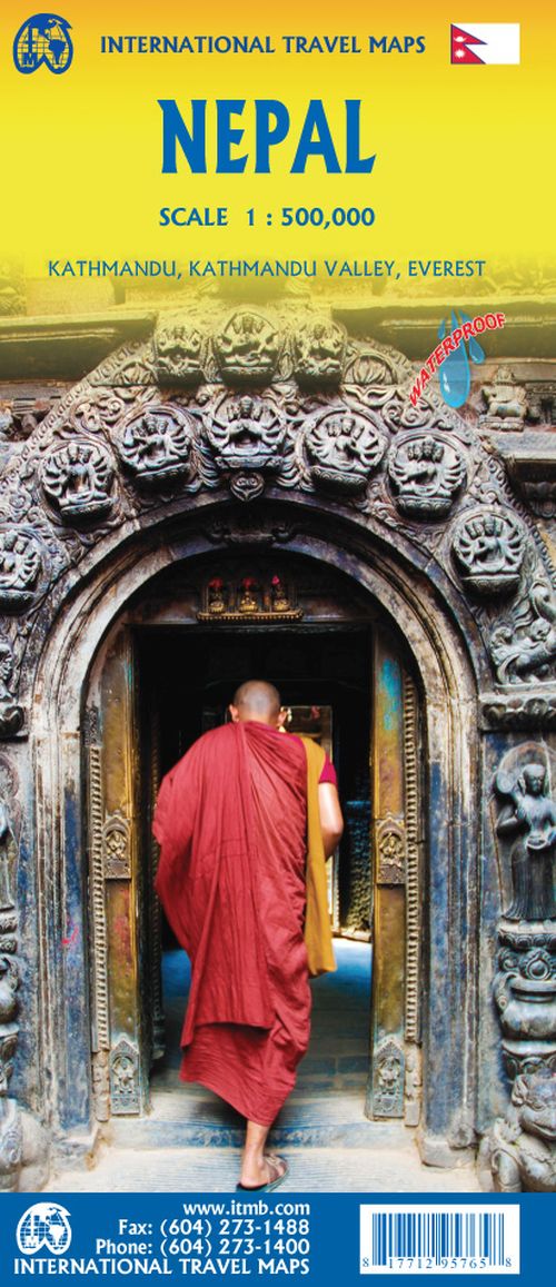 Nepal, International Travel Maps