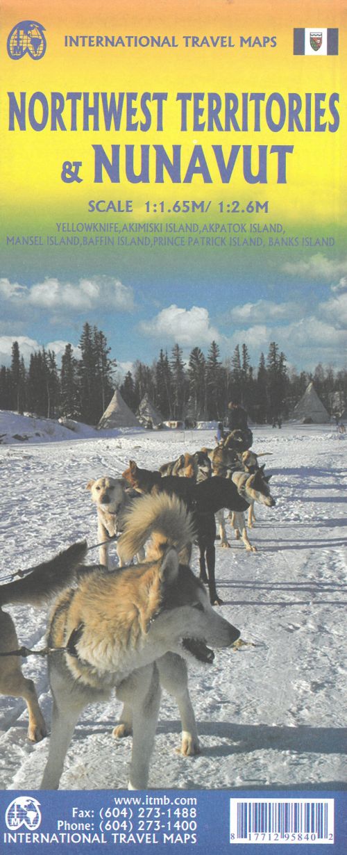Northwest Territories and Nunavut, International Travel Maps 1:65 mill./1:2,6 mill.