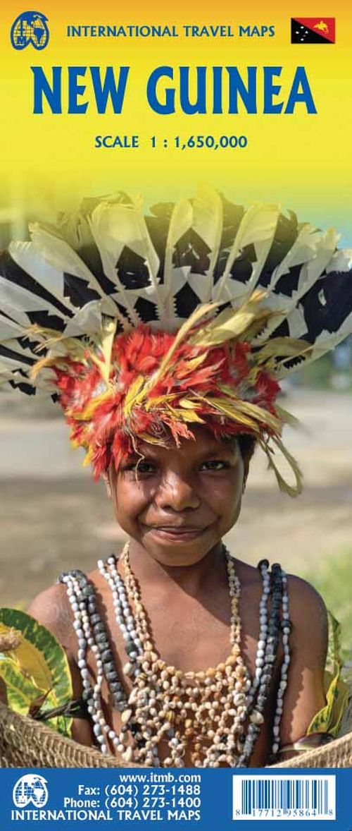 New Guinea, International Travel Maps