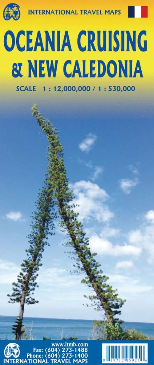 New Caledonia & Oceania Crusing, International Travel Maps