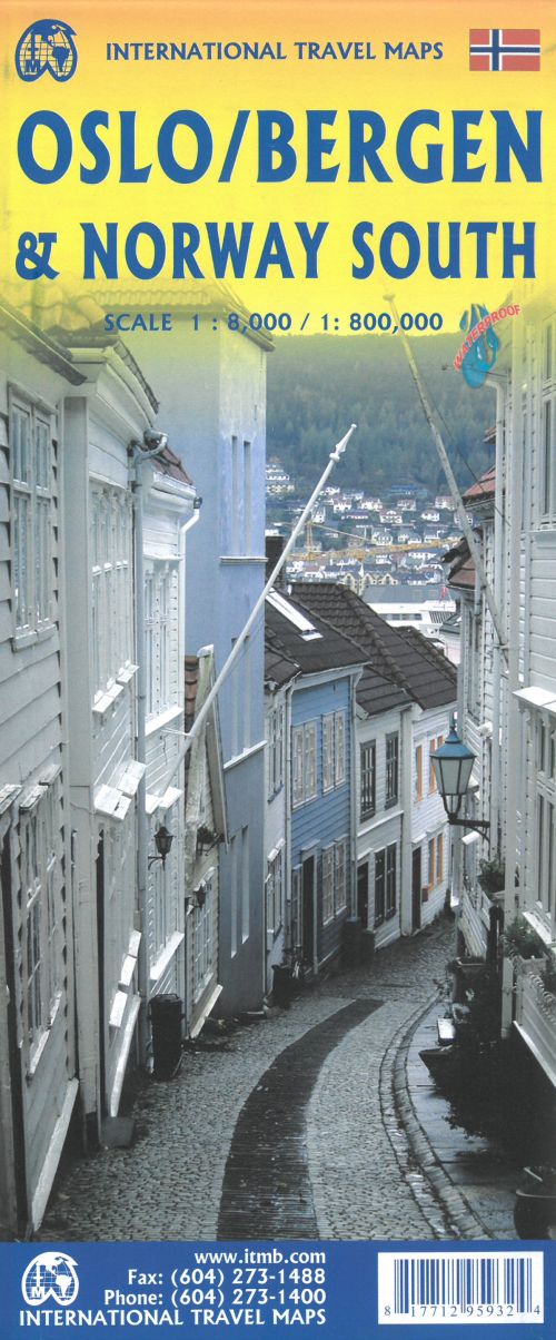 Oslo, Bergen & Norway South, International Travel Maps