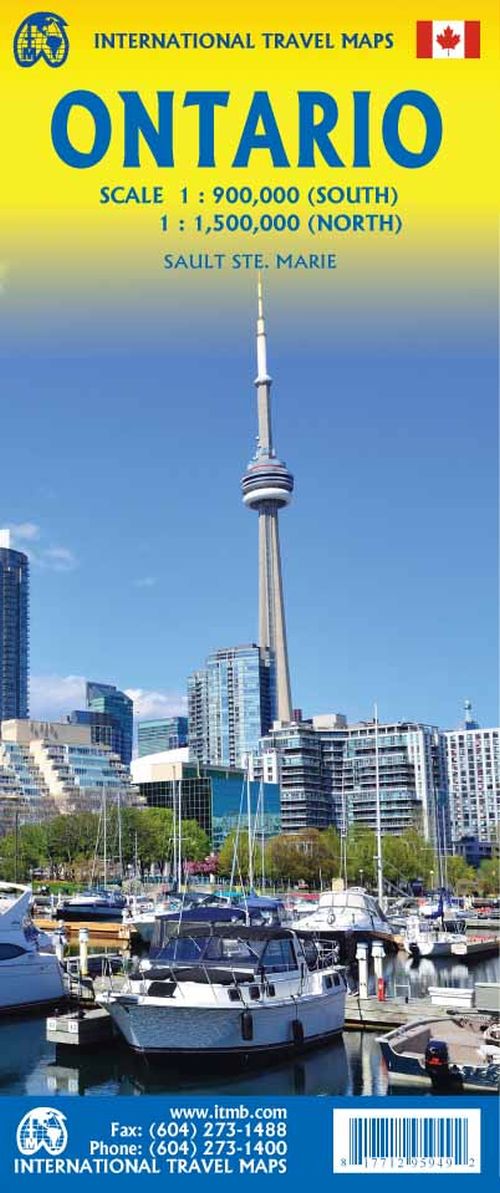 Ontario, International Travel Maps