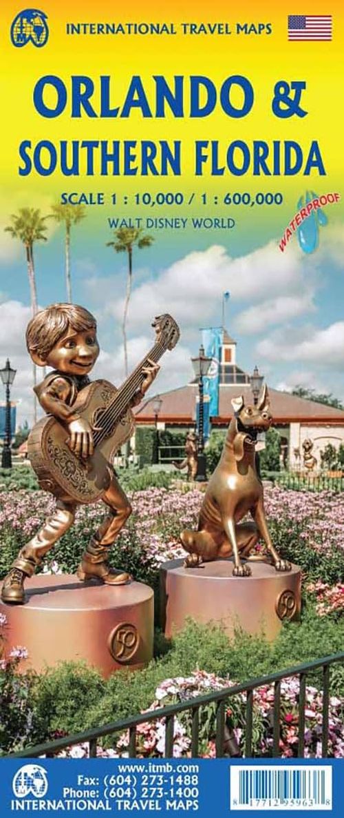 Orlando & Southern Florida, International Travel Maps