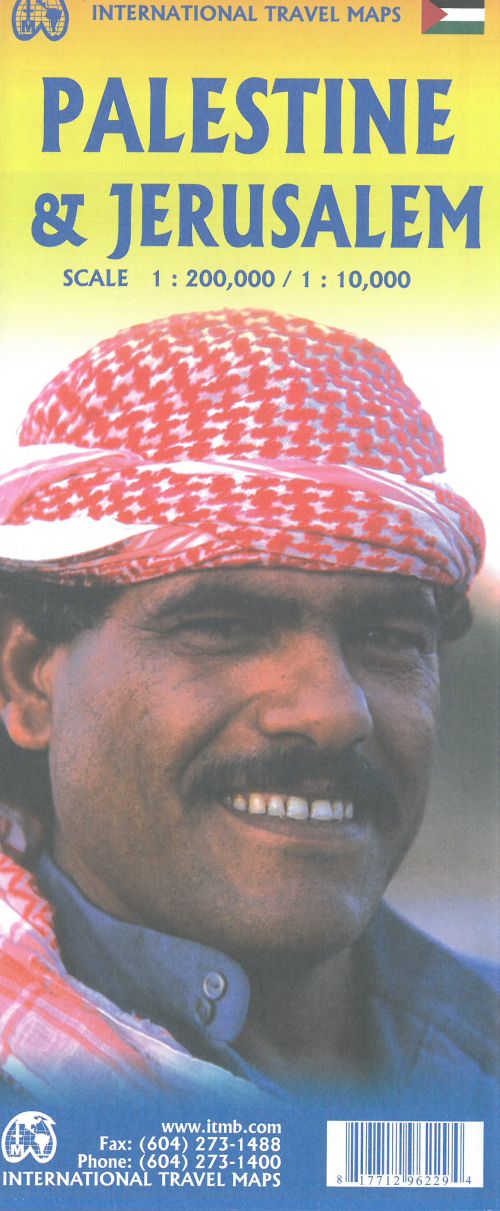 Palestine & Jerusalem, International Travel Maps