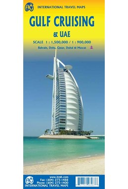Gulf Cruising & UAE, International Travel Maps