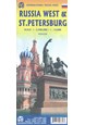 Russia West & St. Petersburg, International Travel Maps