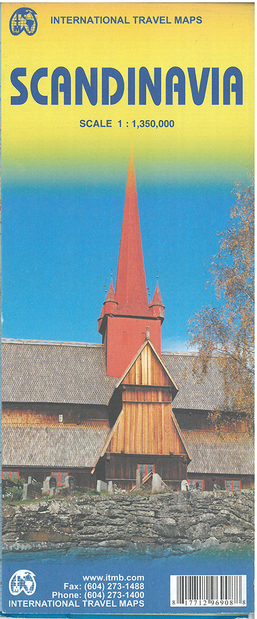 Scandinavia, International Travel Maps