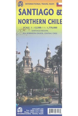 Santiago & Northern Chile, International Travel Maps