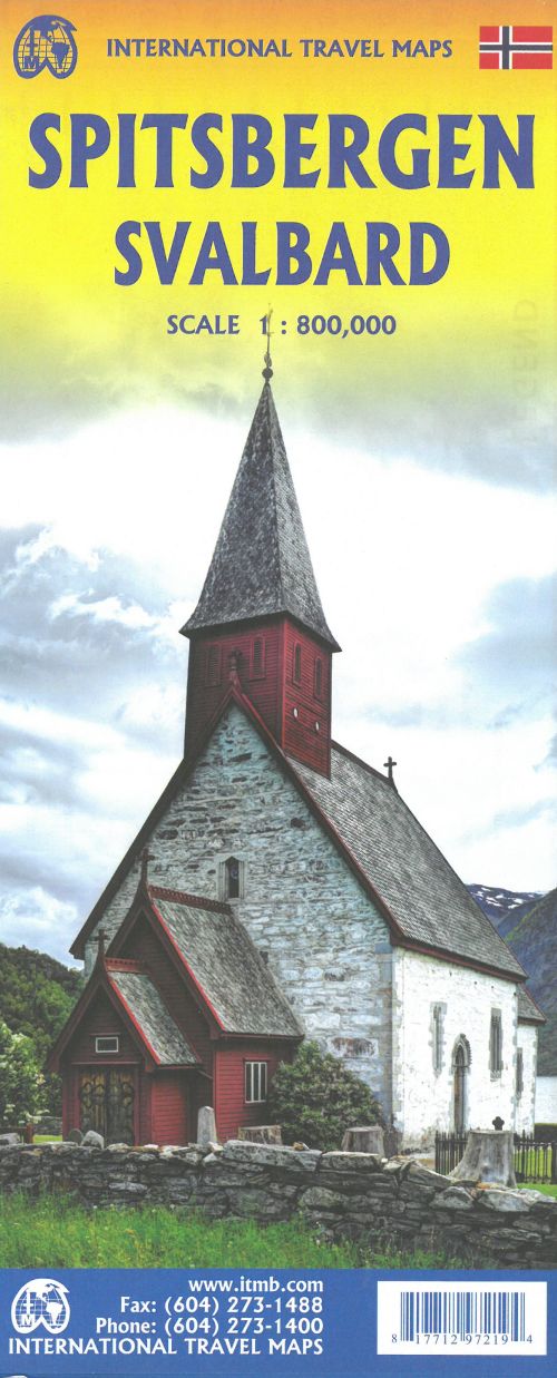 Spitsbergen - Svalbard, International Travel Maps