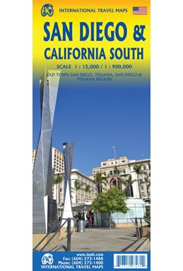 San Diego & South California, International Travel Maps
