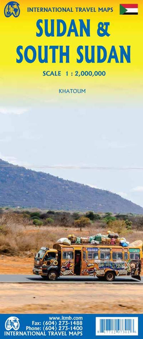 Sudan & South Sudan, International Travel Maps