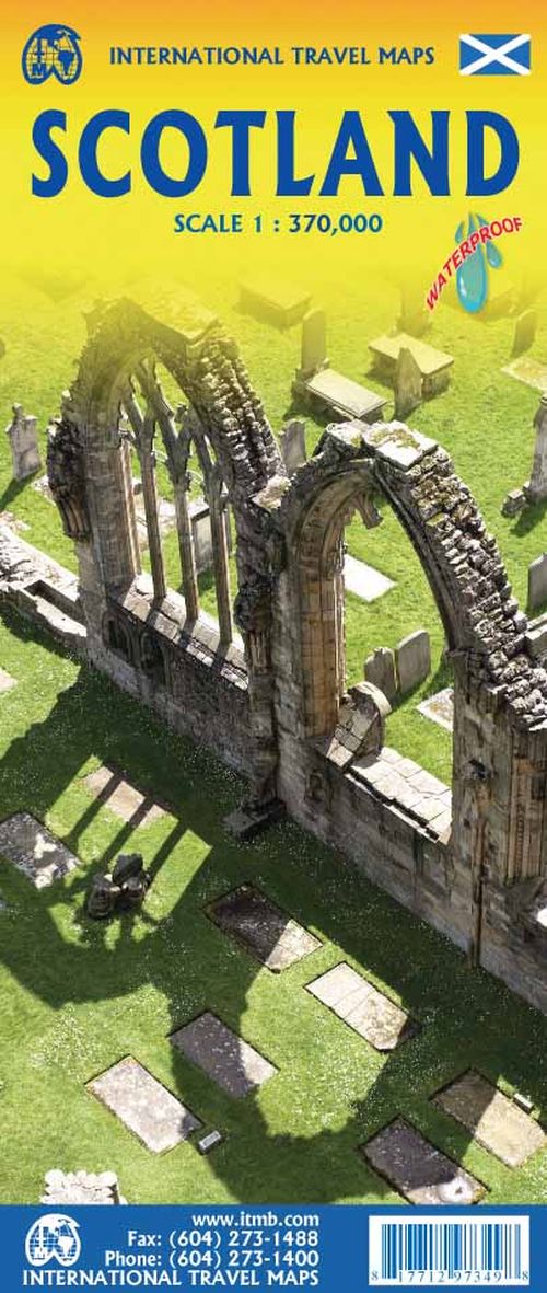 Scotland, International Travel Map 1:370.000