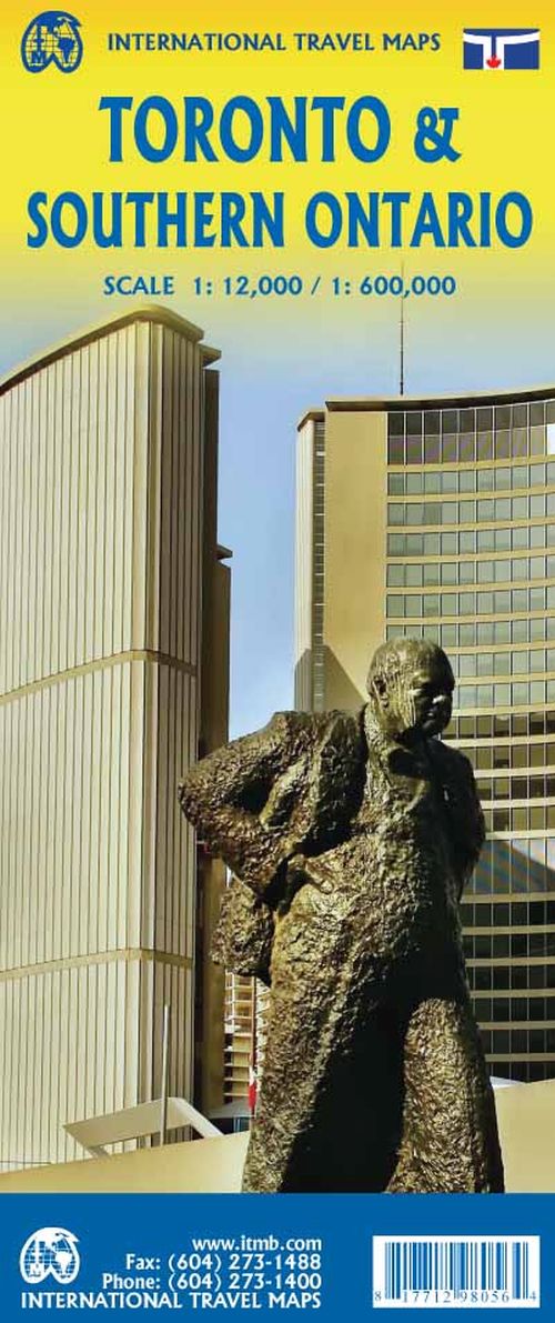 Toronto & Ontario, International Travel Maps