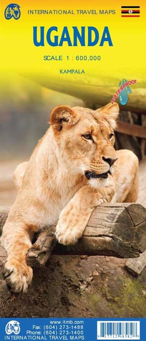 Uganda, International Travel Maps