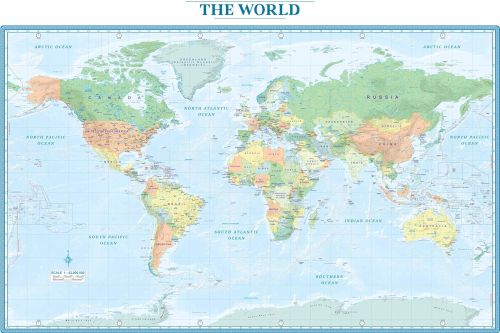 World, The - International Travel Maps