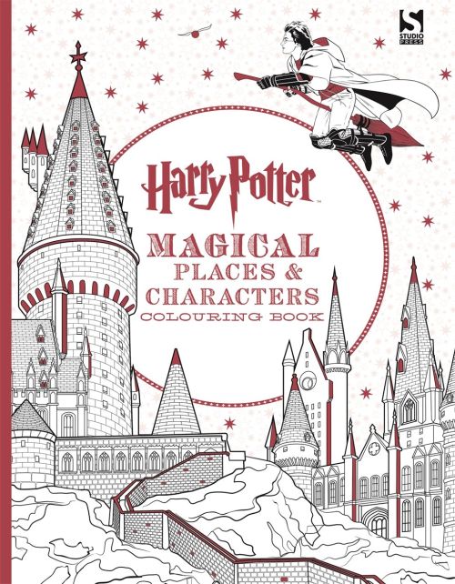 Harry Potter Magical Places and Characters Colouring Book (PB)