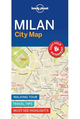 Milan City Map, Lonely Planet (1st ed. Nov. 18)