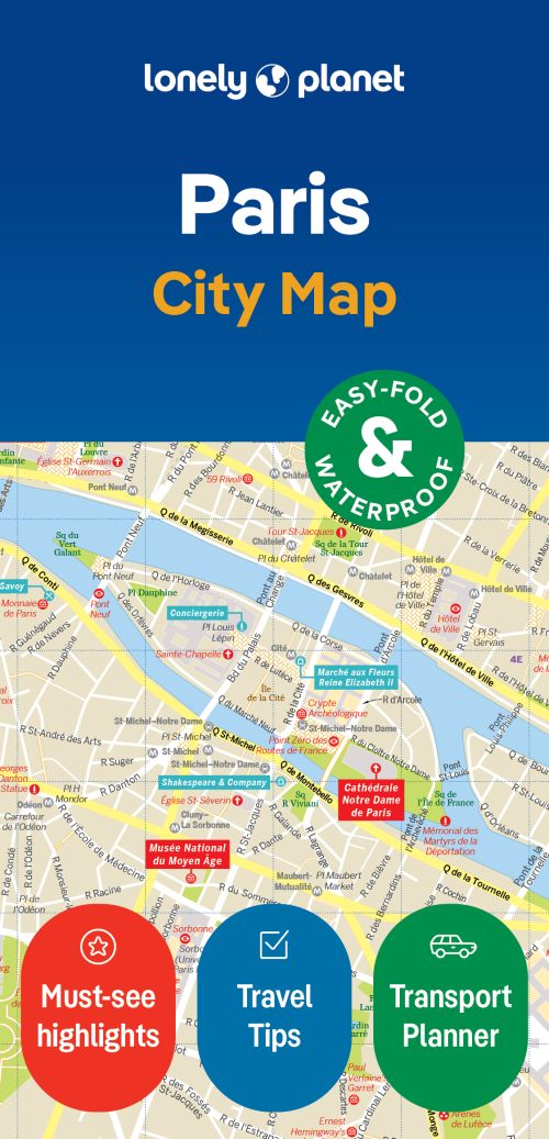 Paris City Map (2nd ed. Dec. 23)