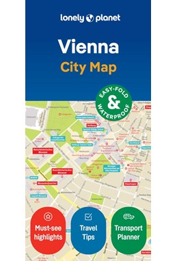 Vienna City Map, Lonely Planet (2nd ed. June 24)