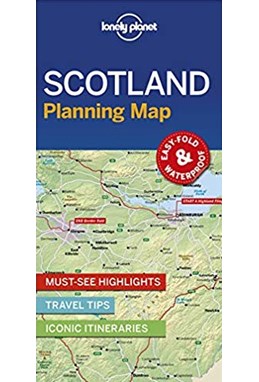 Lonely Planet Planning Map: Scotland (1st ed. Mar. 19)