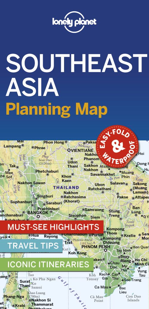 Lonely Planet Planning Map: Southeast Asia (1st ed. Dec. 2019)