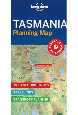 Lonely Planet Planning Map: Tasmania (1st ed. Nov. 2019)