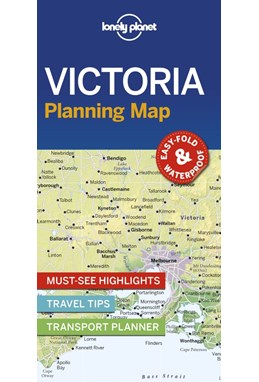 Lonely Planet Planning Map: Victoria (1st ed. Nov. 2019)