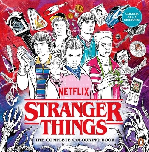 Stranger Things: The Complete Colouring Book (PB)