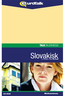 Slovakisk forretningssprog CD-ROM