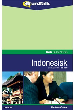 Indonesisk forretningssprog CD-ROM