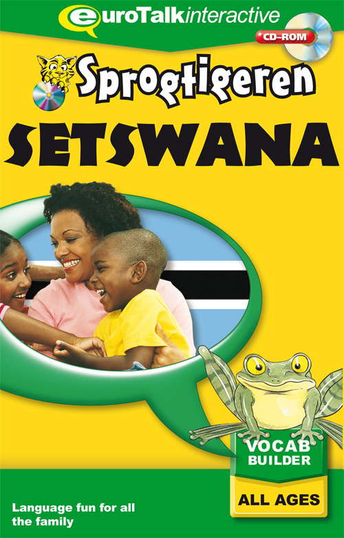 Setswana, kursus for børn CD-ROM