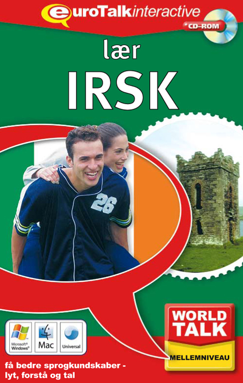 Irsk gælisk fortættelseskursus CD-ROM