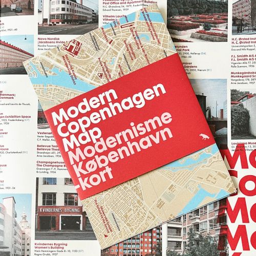 Modern Copenhagen Map