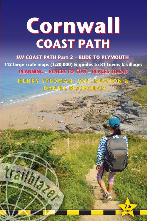 Cornwall Coast Path: Bude to Plymouth, Trailblazer (7th ed. May 22)