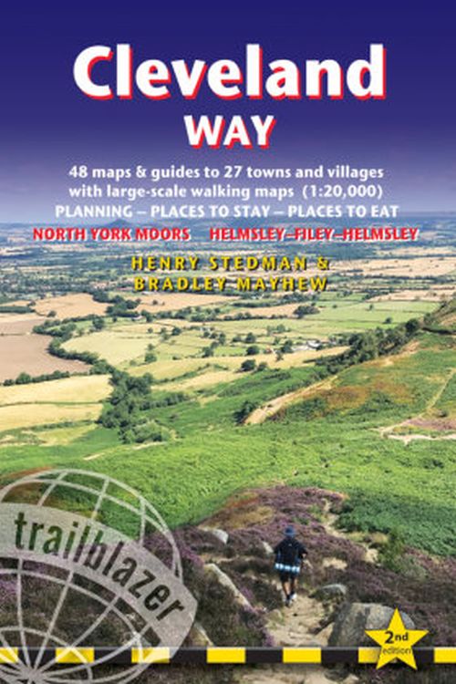 Cleveland Way: North York Moors, Two-Way Guide: Helmsley-Filey-Helmsley (2nd ed. may 24)