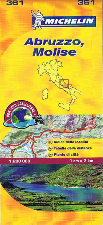 Italy blad 361: Abruzzo &amp; Molize 1:200.000*