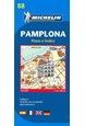 Pamplona, Michelin 88 1:8.000