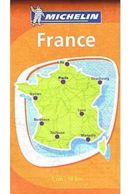 France Mini Map, Michelin
